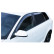 Déflecteurs de vent latéraux Raccord transparent pour Nissan Micra 3 portes 2003-2010