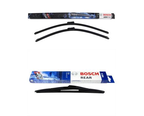 Ensemble de réduction d'essuie-glaces Bosch avant + arrière A640S+H304