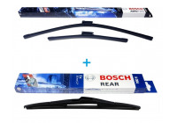 Ensemble de réduction d'essuie-glaces Bosch avant + arrière AM466S+H304