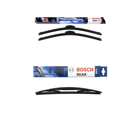 Ensemble de réduction d'essuie-glaces Bosch avant + arrière AR533S+H306