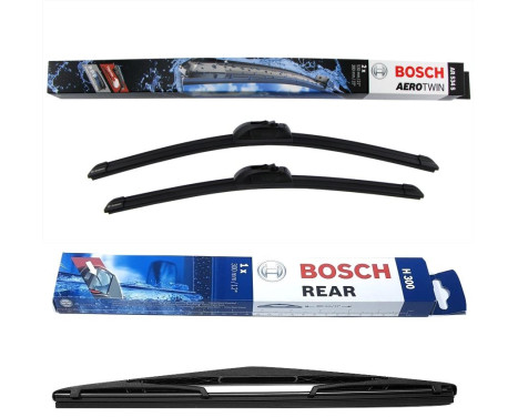 Ensemble de réduction d'essuie-glaces Bosch avant + arrière AR534S+H300