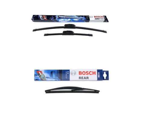 Ensemble de réduction d'essuie-glaces Bosch avant + arrière AR601S+H250