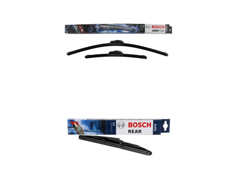 Ensemble de réduction d'essuie-glaces Bosch avant + arrière AR605S+H275