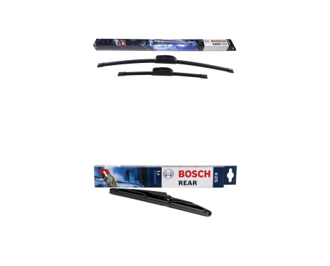 Ensemble de réduction d'essuie-glaces Bosch avant + arrière AR653S+H275