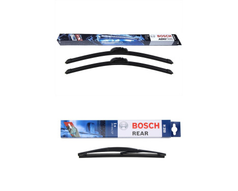 Ensemble de réduction d'essuie-glaces Bosch avant + arrière AR801S+H250