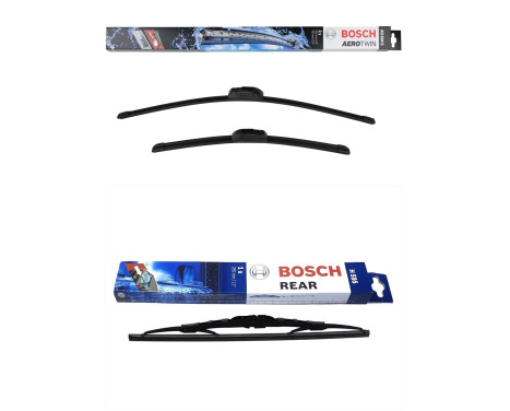 Ensemble de réduction d'essuie-glaces Bosch avant + arrière