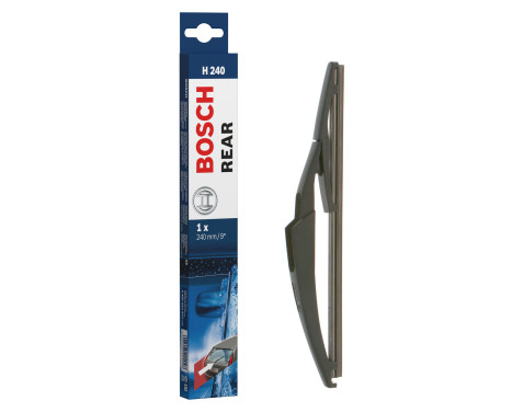 Essuie-glace arrière Bosch H240 - Longueur : 240 mm - Balai d'essuie-glace arrière