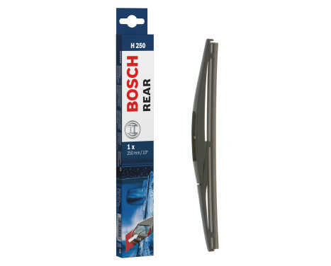 Essuie-glace arrière Bosch H250 - Longueur : 250 mm - Balai d'essuie-glace arrière