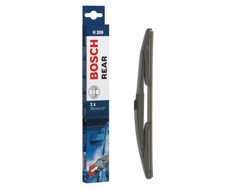 Essuie-glace arrière Bosch H309 - Longueur : 300 mm - Balai d'essuie-glace arrière