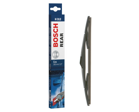 Essuie-glace arrière Bosch H312 - Longueur : 300 mm - Balai d'essuie-glace arrière