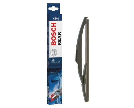 Essuie-glace arrière Bosch H801 - Longueur : 260 mm - Balai d'essuie-glace arrière