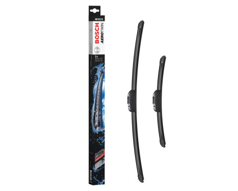 Essuie-glaces Bosch Aerotwin AR613S - Longueur : 600/340 mm - jeu de balais d'essuie-glace pour