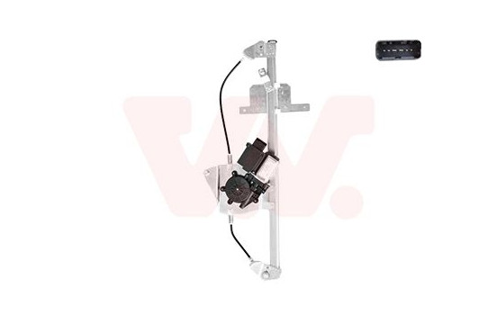 MÉCANISME DE LÈVE-VITRE ÉLECTRIQUE AVEC MOTEUR 2/3D. GAUCHE 0905263 Van Wezel