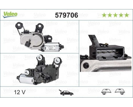 Moteur d'essuie-glace ORIGINAL PART, Image 5