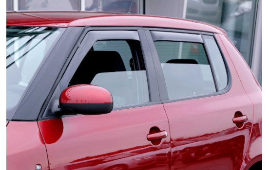 Déflecteurs d'air latéraux Classic adaptés à la Ford Fiesta 5 portes 2008-2017