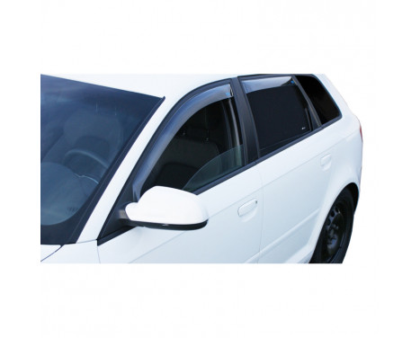 Déflecteurs d'air latéraux Raccord transparent pour Nissan Pathfinder 5 portes 2013-