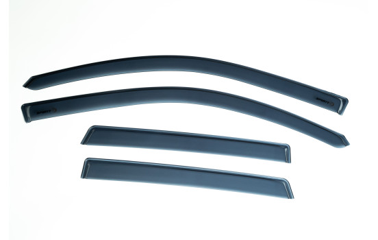 Déflecteurs d'air latéraux Sportifs complets adaptés pour Skoda Fabia / Fabia Station 4-5 portes 2000-2007, Image 4