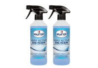 Paquet économique Dégivreur de fenêtre Eurol De-Icer 2 x 500 ml