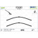 Balai d'essuie-glace SILENCIO FLAT BLADE SET 574302 Valeo, Vignette 4