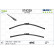 Balai d'essuie-glace SILENCIO FLAT BLADE SET 574329 Valeo, Vignette 4