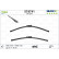 Balai d'essuie-glace SILENCIO FLAT BLADE SET 574741 Valeo, Vignette 2