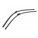 Balai d'essuie-glace SILENCIO FLAT BLADE SET 577874 Valeo