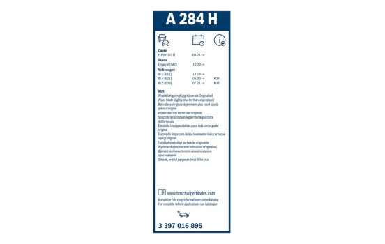 Bosch A284H Aerotwin 280 mm, Image 13