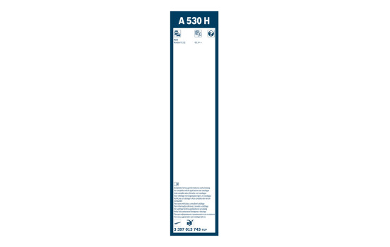 Essuie-glace arrière Bosch A530H - Longueur : 530 mm - Balai d'essuie-glace arrière, Image 3