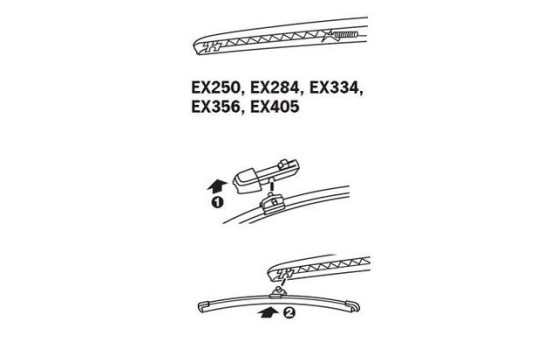 Essuie-glace EX250 Trico, Image 4