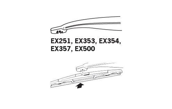 Essuie-glace EX500 Trico, Image 2