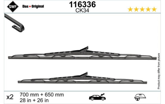 Essuie-glaces 116336 SWF, Image 5