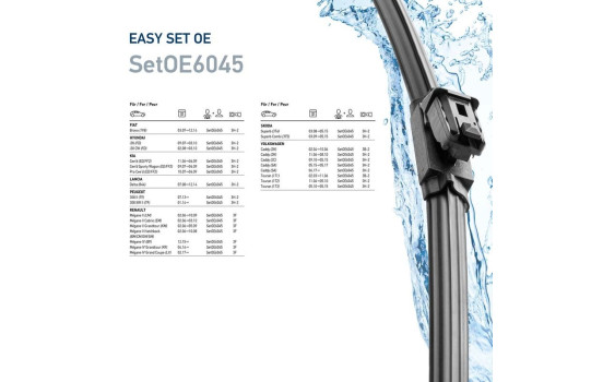 Essuie-glaces EasySets 9XW 358 164-061 Hella, Image 7