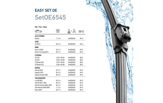 Essuie-glaces EasySets 9XW 358 164-121 Hella, Image 7