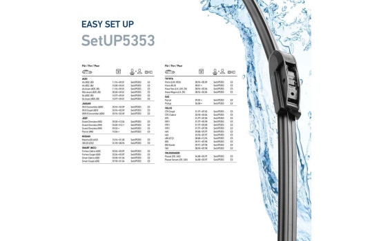 Essuie-glaces EasySets 9XW 358 164-231 Hella, Image 7