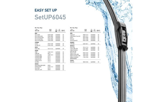Essuie-glaces EasySets 9XW 358 164-291 Hella, Image 7