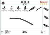 Essuie-glaces SC80 pour pare-brise de 80 cm 262.219 SWF