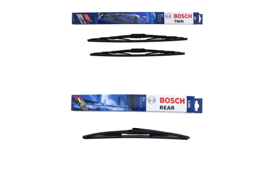 Pack économique de balais d'essuie-glace Bosch 361 + H352