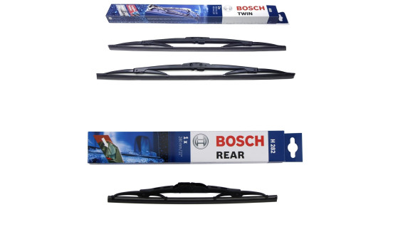Pack économique de balais d'essuie-glace Bosch 450 + H282