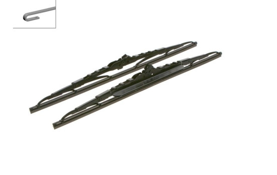 Pack économique de balais d'essuie-glace Bosch 450S + H355, Image 6