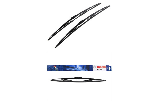 Pack économique de balais d'essuie-glace Bosch 450S + H500