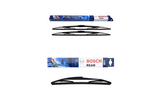 Pack économique de balais d'essuie-glace Bosch 480 + H309