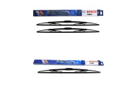 Pack économique de balais d'essuie-glace Bosch 500 + 550U