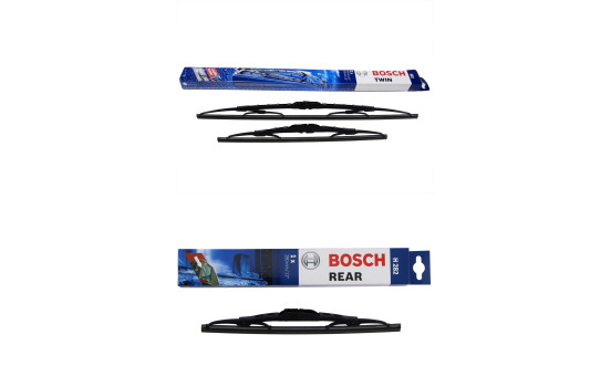Pack économique de balais d'essuie-glace Bosch 502 + H282