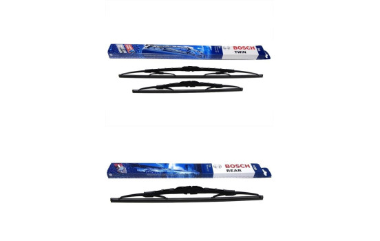 Pack économique de balais d'essuie-glace Bosch 502 + H380
