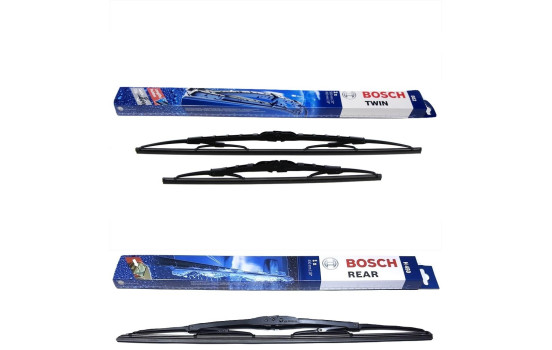 Pack économique de balais d'essuie-glace Bosch 502 + H450