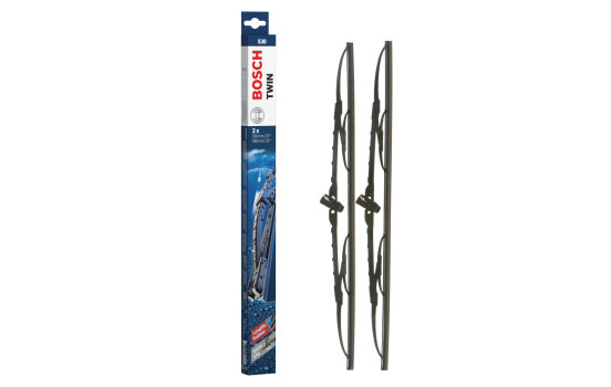 Pack économique de balais d'essuie-glace Bosch 530 + H450, Image 12