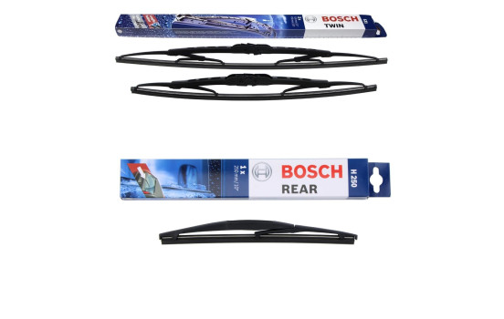 Pack économique de balais d'essuie-glace Bosch 531 + H250