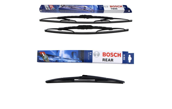 Pack économique de balais d'essuie-glace Bosch 531 + H352