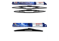 Pack économique de balais d'essuie-glace Bosch 531 + H353