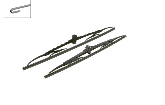 Pack économique de balais d'essuie-glace Bosch 533 + H282, Image 5